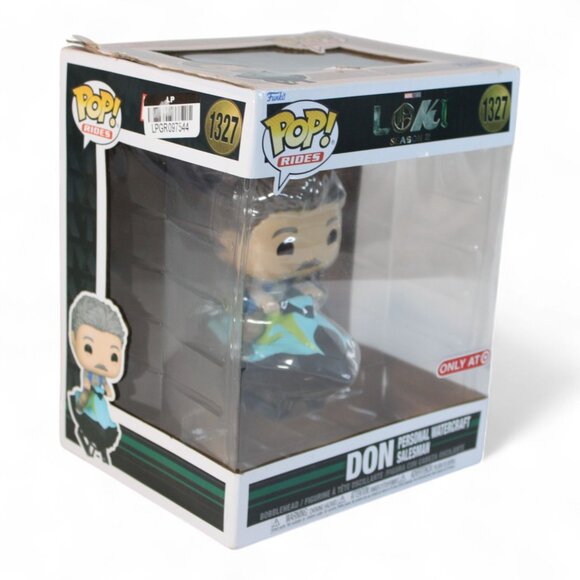 Funko Pop! Rides Marvel Loki Season 2 Don Personal Watercraft Salesman #1327 - Picture 6 of 6